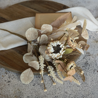 Cream Sunflower & Wheat Pick - dolly mama boutique