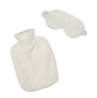 Faux Fur Hot Water Bottle Set - dolly mama boutique