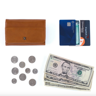 Jill Small Trifold Wallet - dolly mama boutique