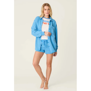 Button-Up Knit Shacket - dolly mama boutique