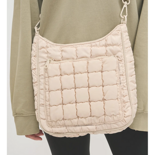 Aura Quilted Puffer Crossbody - dolly mama boutique