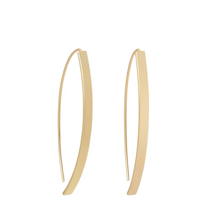 Arc Hoop Earrings - dolly mama boutique
