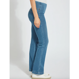 Baby Bootcut Denim Pant - dolly mama boutique