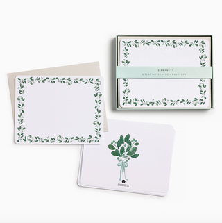 Flat Note Cards Set