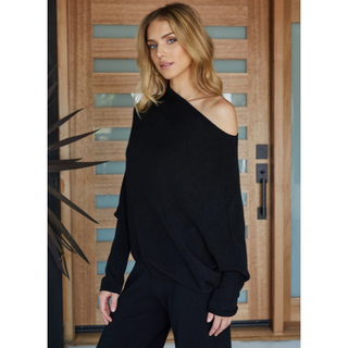 Asymmetrical Sweater - dolly mama boutique