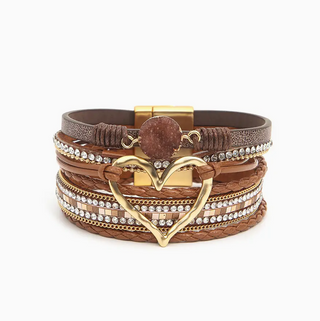 Heart Buckle Bracelet