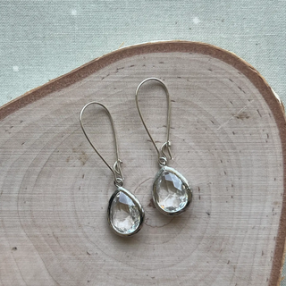 Jane Silver Earrings - dolly mama boutique