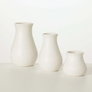 Chiffon Stone Vases