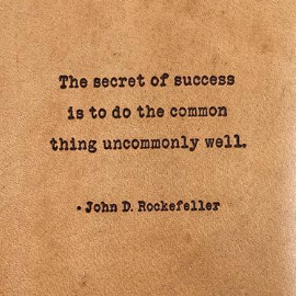 Leather Flip Notebook - dolly mama boutique