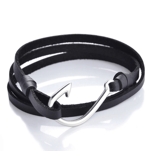 Men's Angler Leather Bracelet