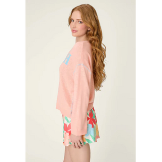 Long-Sleeve "Beach" Sweater