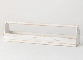 Wooden Table Planter w/Handle N2619 - dolly mama boutique