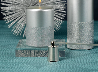 Candle Snuffer Nickel Brass