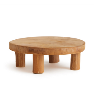 Lida Teak Stand - dolly mama boutique