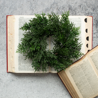 10” Cedar Wreath - dolly mama boutique