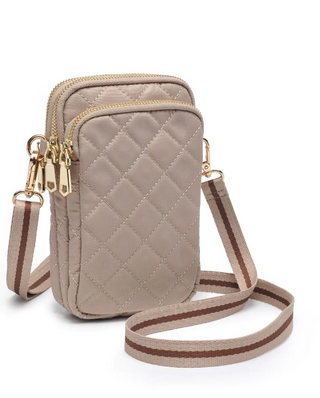 Divide & Conquer Crossbody Quilted 20464QSS - dolly mama boutique