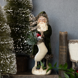 Forest Velvet Santa