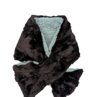 Pull-Thru Fur Scarf - dolly mama boutique