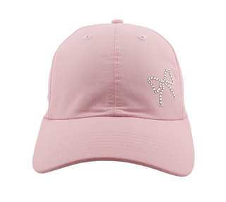 Kim High-Pony Cap with Crystal Bow - dolly mama boutique