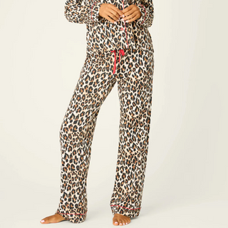 Leopard Print Pajama Pant
