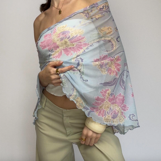 Mesh Poncho - dolly mama boutique