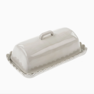 Scalloped Butter Dish