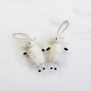 Standing Ornament Sheep - dolly mama boutique