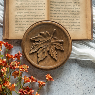 Wooden Fall Plaque