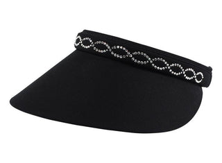 Coco Crystal Visor - dolly mama boutique