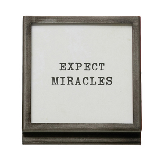 Gunmetal Framed Signs - dolly mama boutique