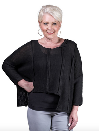Amani Crop Sweater - dolly mama boutique