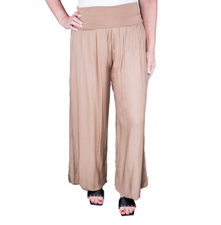 Mercedes Silk Pant - dolly mama boutique