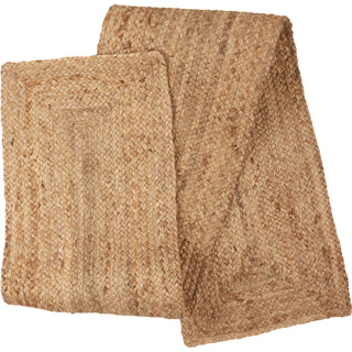 Natural braided table runner