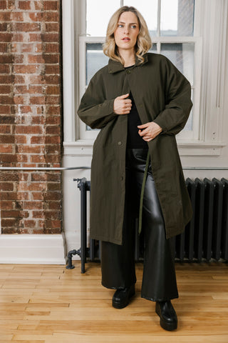 Shannon Passero City Jacket on model, front view