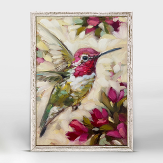 Hummingbird Love Framed Print - dolly mama boutique