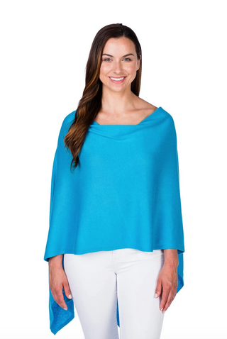 Cotton Cashmere Poncho