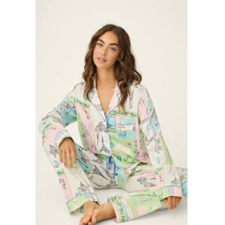 Pajama Set - Paris Whimsy - dolly mama boutique
