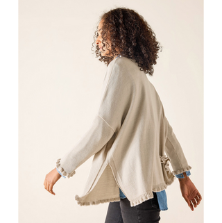 Catalina Ruffle Sweater - dolly mama boutique