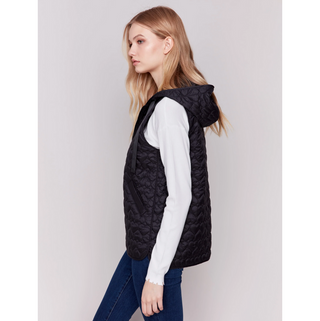 Quilted Mini Hearts Vest - dolly mama boutique