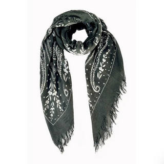 Cashmere Paisley Scarf - dolly mama boutique