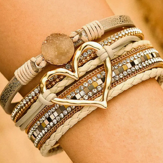 Heart Buckle Bracelet