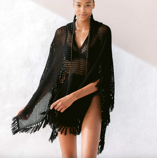 Playa Hoodie Poncho - dolly mama boutique