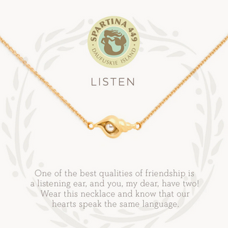 Sea La Vie Boxed Necklace - Gold