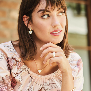 Full Heart Earrings - dolly mama boutique
