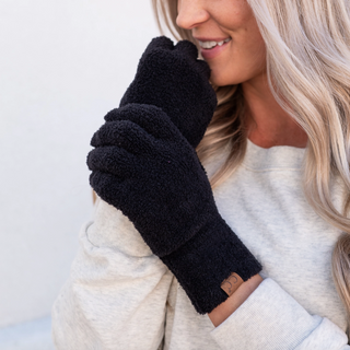 Plush Chenille Gloves - dolly mama boutique