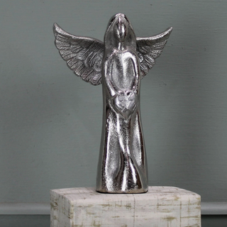 Nickel Angel Figure - dolly mama boutique