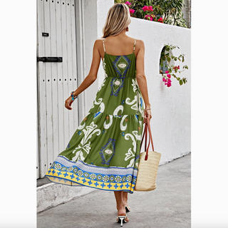 Enchanted Paisley Dress - dolly mama boutique