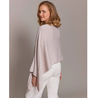 Cotton Cashmere Poncho