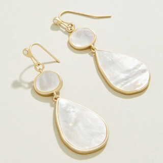 Batina Mother-of-Pearl Earrings - dolly mama boutique