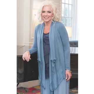Carla Open Cardigan - dolly mama boutique